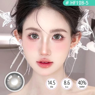 【Buy 5 Get 1 Free】คอนแทคเลนส์ Light Gray (Shining big eyes)🌷 6เดือน ใส่สวยทุกโอกาส COCOLA,HF118-5