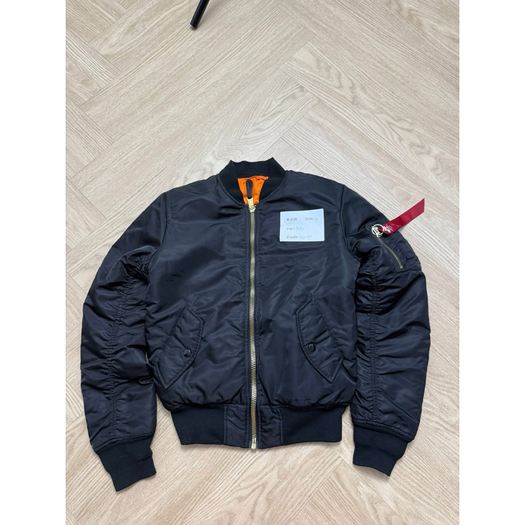 (ไซส์ XS) JACKET FLYER’S เสื้อไฟท์อัลฟ่า Ma-1 CWU-45P เสื้อกันหนาว ใส่คุมเท่ๆ แบบวัยรุ่นอเมริกา ทรงน