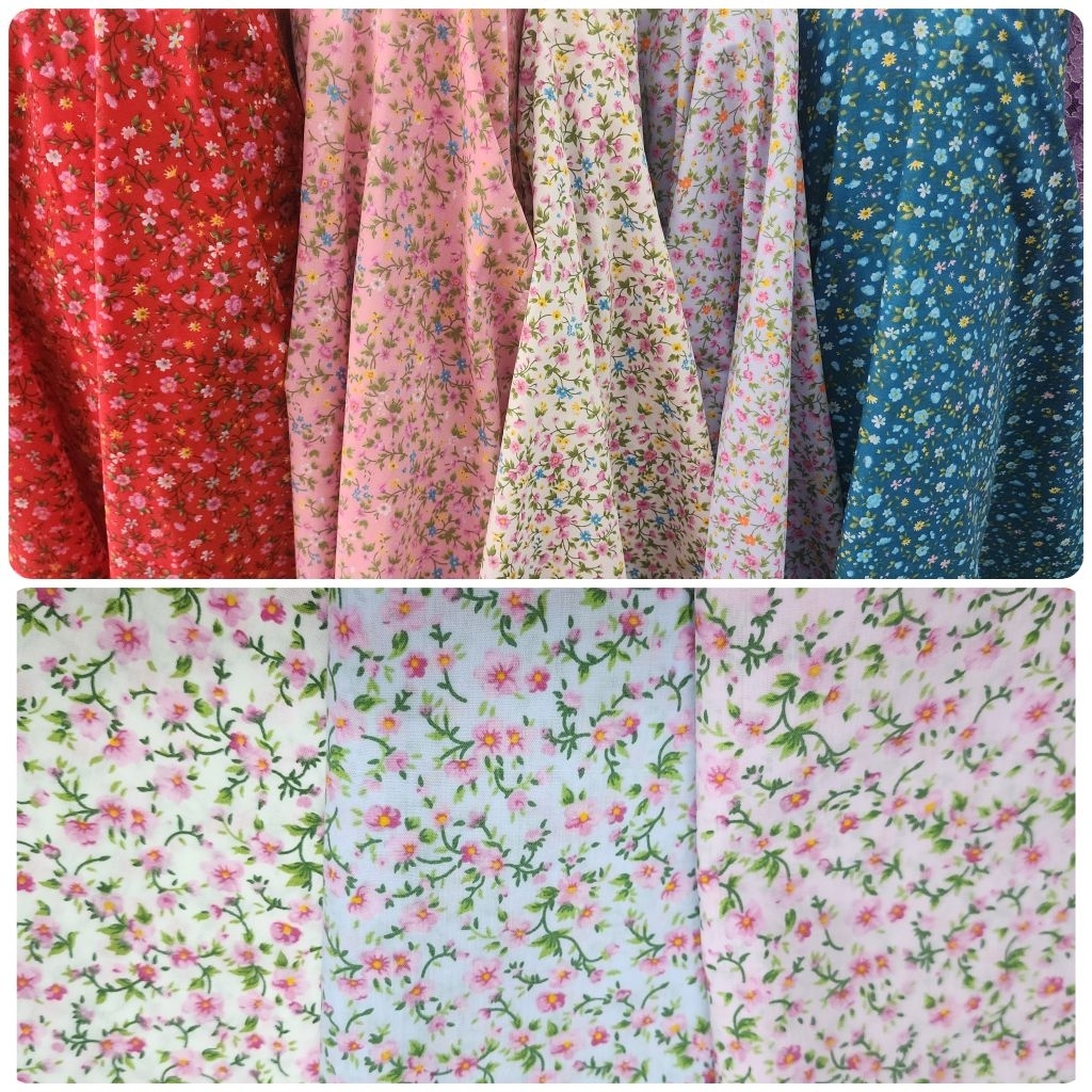 ผ้าเมตร หลา ลายดอกไม้ มินิมอล วินเทจ ผ้าคอตตอลผสม ถ่ายพร็อพ ฉาก ผ้าปู ปูโต๊ะ ม่าน พร้อมส่ง กว้าง 110-115 cm