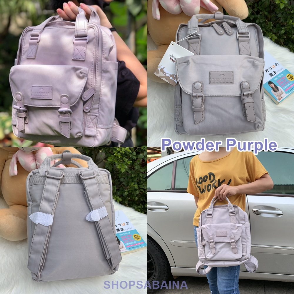 Doughnut Macaroon Backpack ของแท้ เป้โดนัท สี Pastel - รูปที่ 6