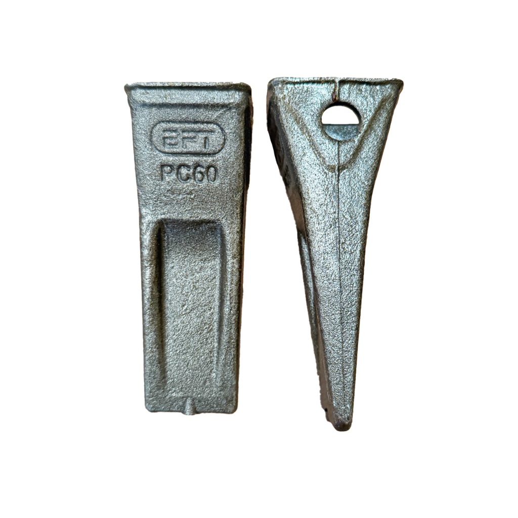 🦷 ฟันขุด Komatsu PC60 | ฟันบุ้งกี๋ PC60 เล็บขุดหิน เล็บแบคโฮ Komatsu พร้อมส่ง