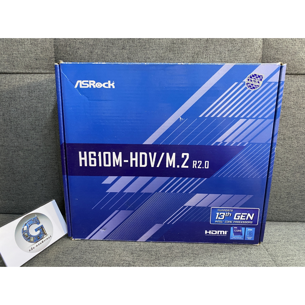 MAINBOARD INTEL LGA1700 ASROCK 600S RAM 2 SLOT | H610M