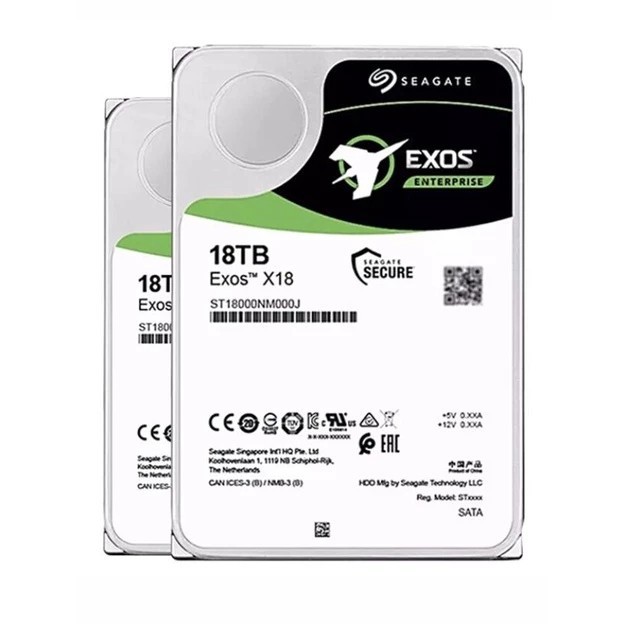 Seagate ST18000NM000J ใหม่ ฮาร์ดดิสก์เอนเตอร์ไพรส์ NAS 18TB