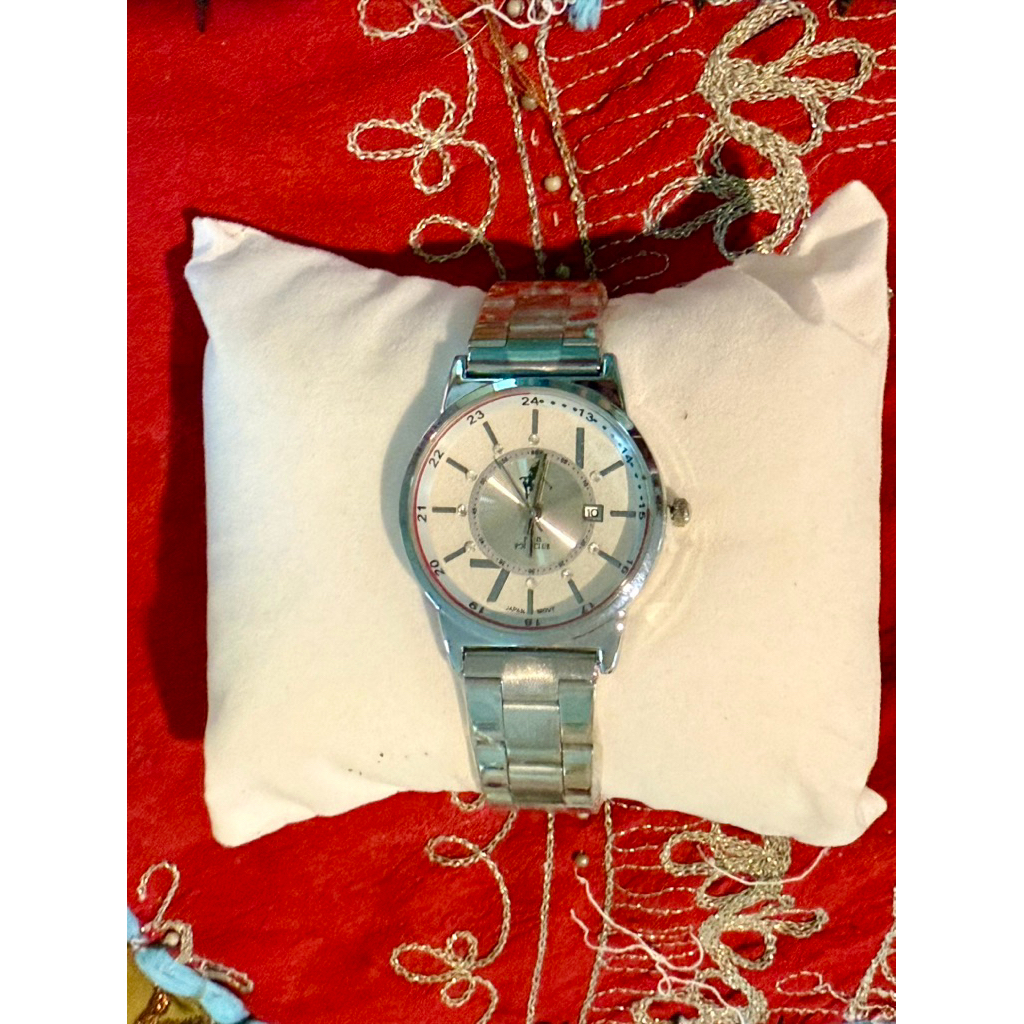 นาฬิกาParis Polo Clubสีขาว