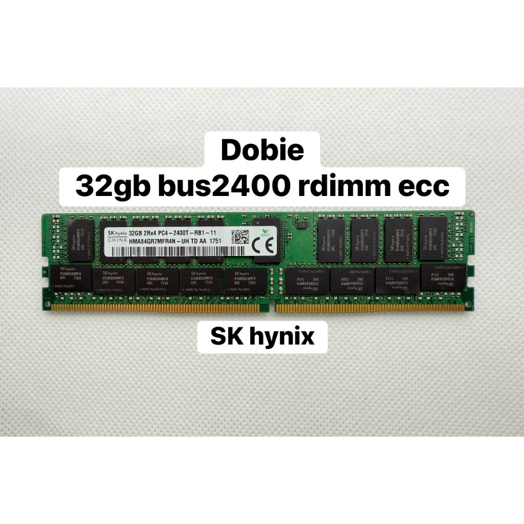 RAM Server SK hynix /Micron/samsung 16/32/64GB DDR4 2400 ECC (RDIMM) ใส่ x99 ได้