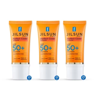 [ร้านบริษัท] 2 แถม 1 กันแดด JILSUN Perfect Cover SPF50+ PA++++ By Dr.JiLL คุมมัน กันน้ำ กันเหงื่อ 20 mL.