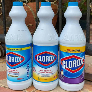 CLOROX Total cleaning & Disinfecting Bleach น้ำยาทำความสะอาดและฆ่าเชื้อโรค อเนกประสงค์ 3 in1 ขนาด 1 ลิตร (1000 ml.)