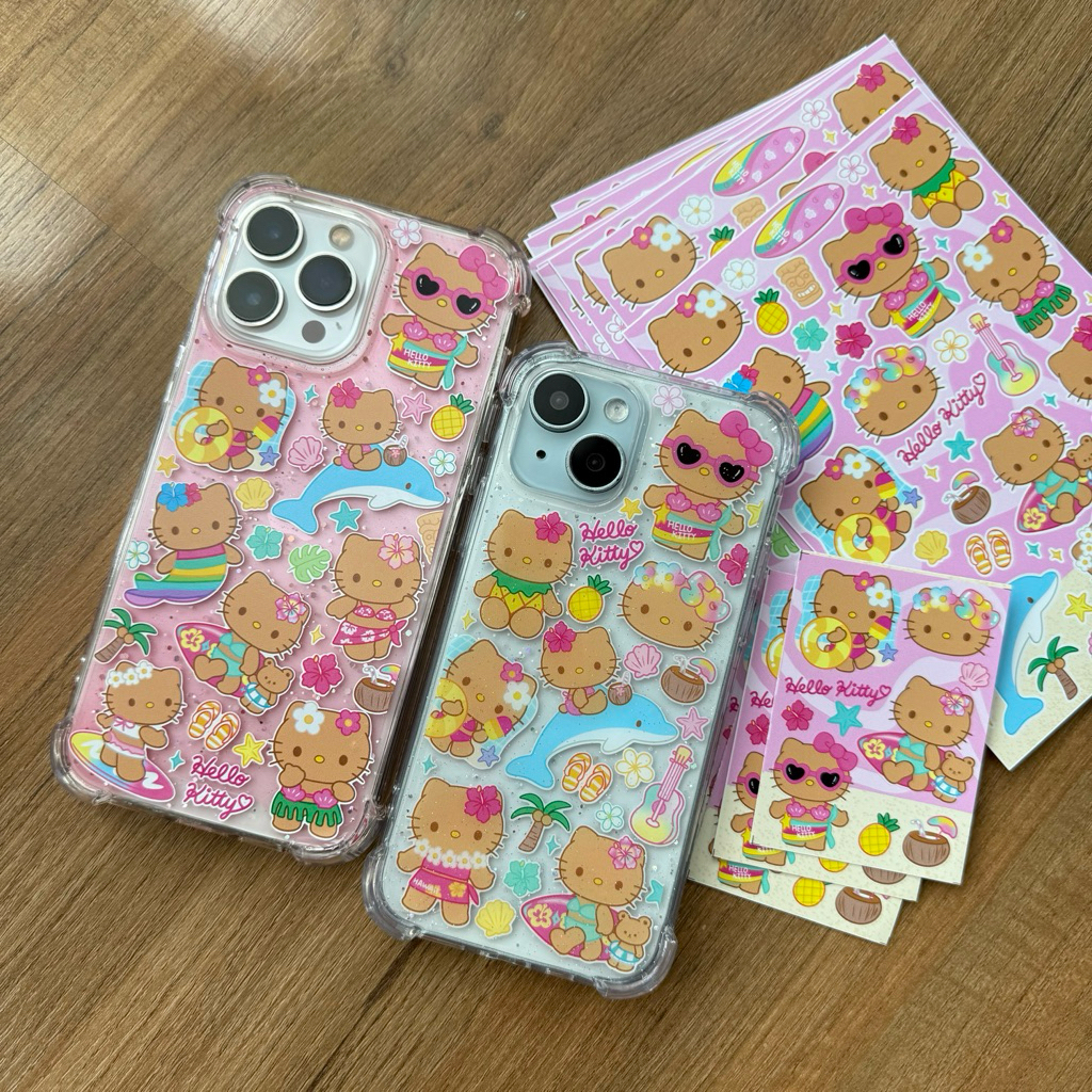 (เฉพาะเคส ไม่รวม griptox)คิดตี้ ผิวแทน 💗🌴🎉 ธีมฮาวาย