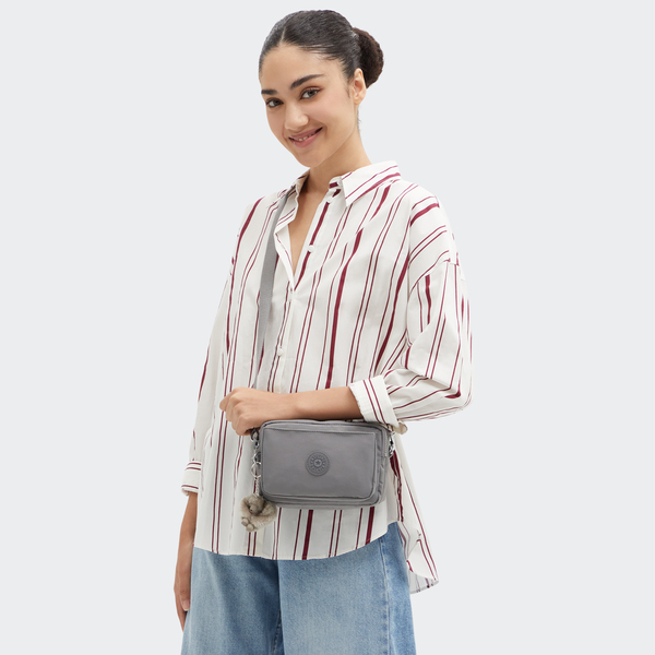 Kipling حقيبة ABANU MULTI — رمادي — صورة 2