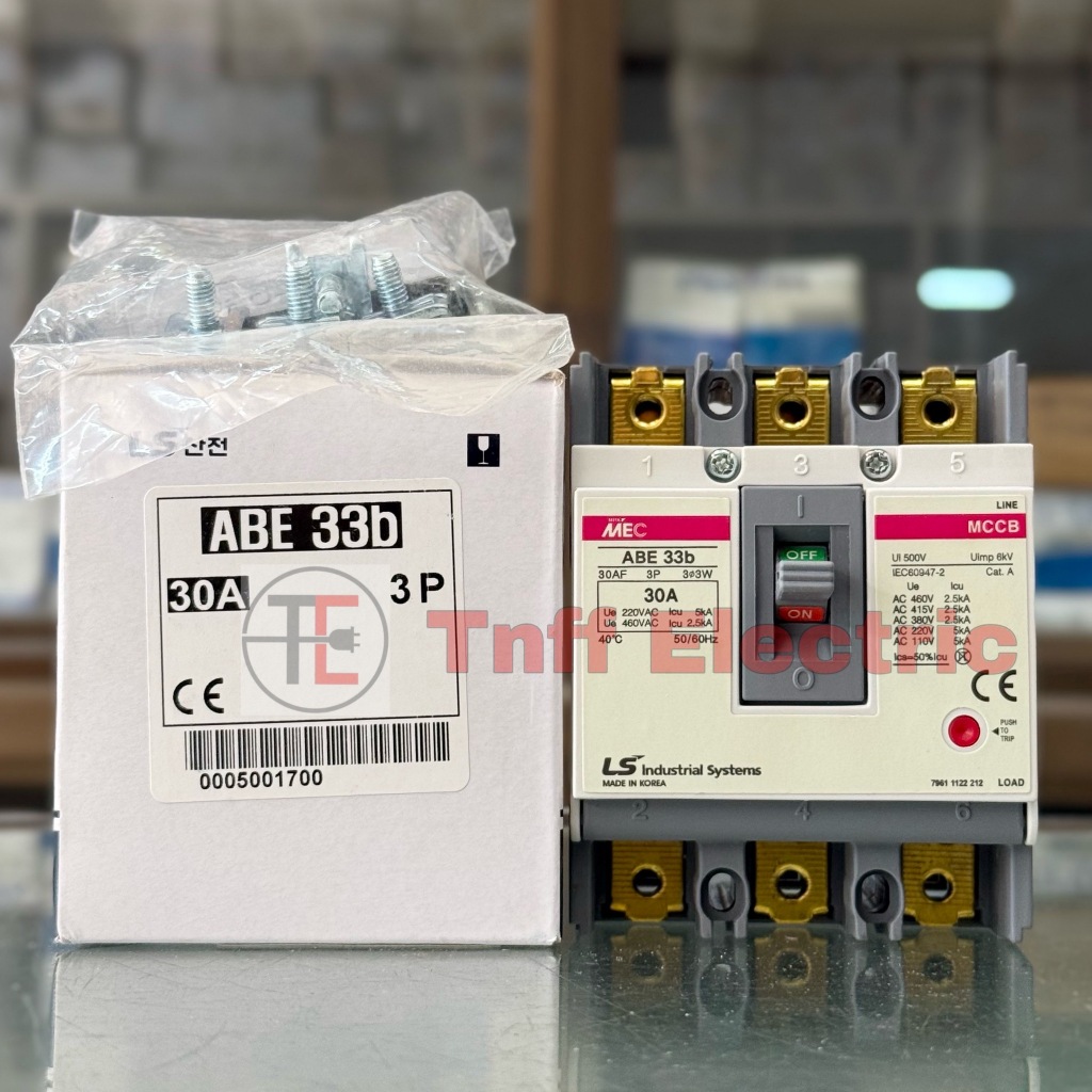 LS Electric ABE 33b (30A) เซอร์กิต เบรกเกอร์ 3 โพล (3P)