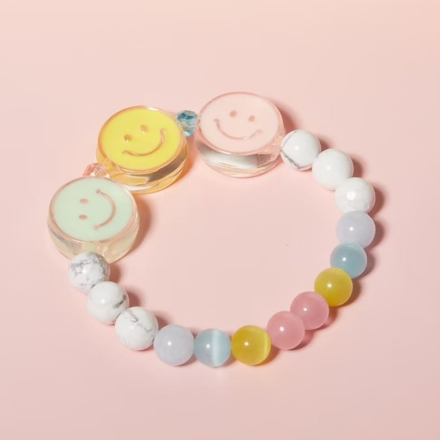 LETSGETAWAY - Lucky Stone Bracelet รุ่น Triple Dimples (Preorder 7 days) *ไม่ต้องเผื่อไซส์ค่ะ*