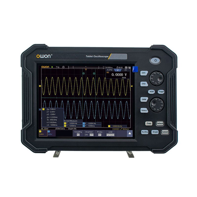 OWON Tablet Oscilloscope แบบพกพา (2 ช่องสัญญาณ)