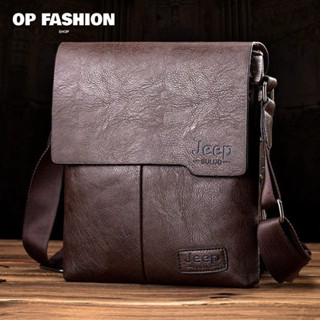 กระเป๋าสะพายข้างผู้ชาย Jeep หนังวินเทจ กระเป๋าสะพายธุรกิจ สิ…