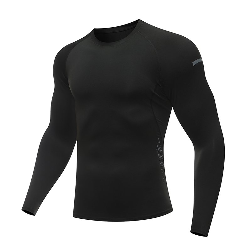 mvp sport เสื้อบีบอัดแขนยาว กระชับกล้ามเนื้อ Coolmax เสื้อออกกำลังกาย [กทม. พร้อมส่ง] รูปที่ 4