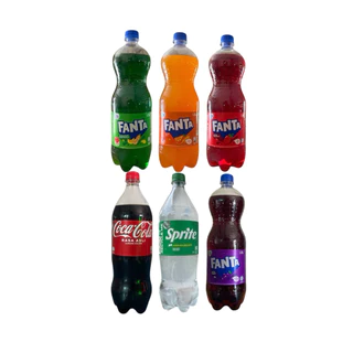 น้ำอัดลม แฟนต้าเขียว ขนาดใหญ่1.5 L แพ็ค12ขวด มาเล