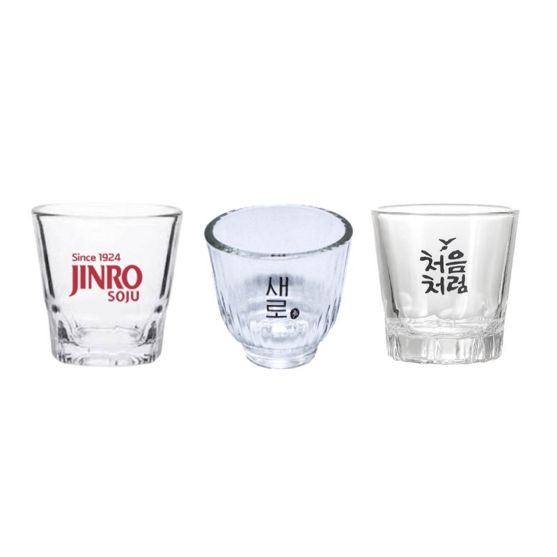 [ของแท้] 한국소주잔 Korean Soju Glass (แก้วโซจู 1 ใบ)