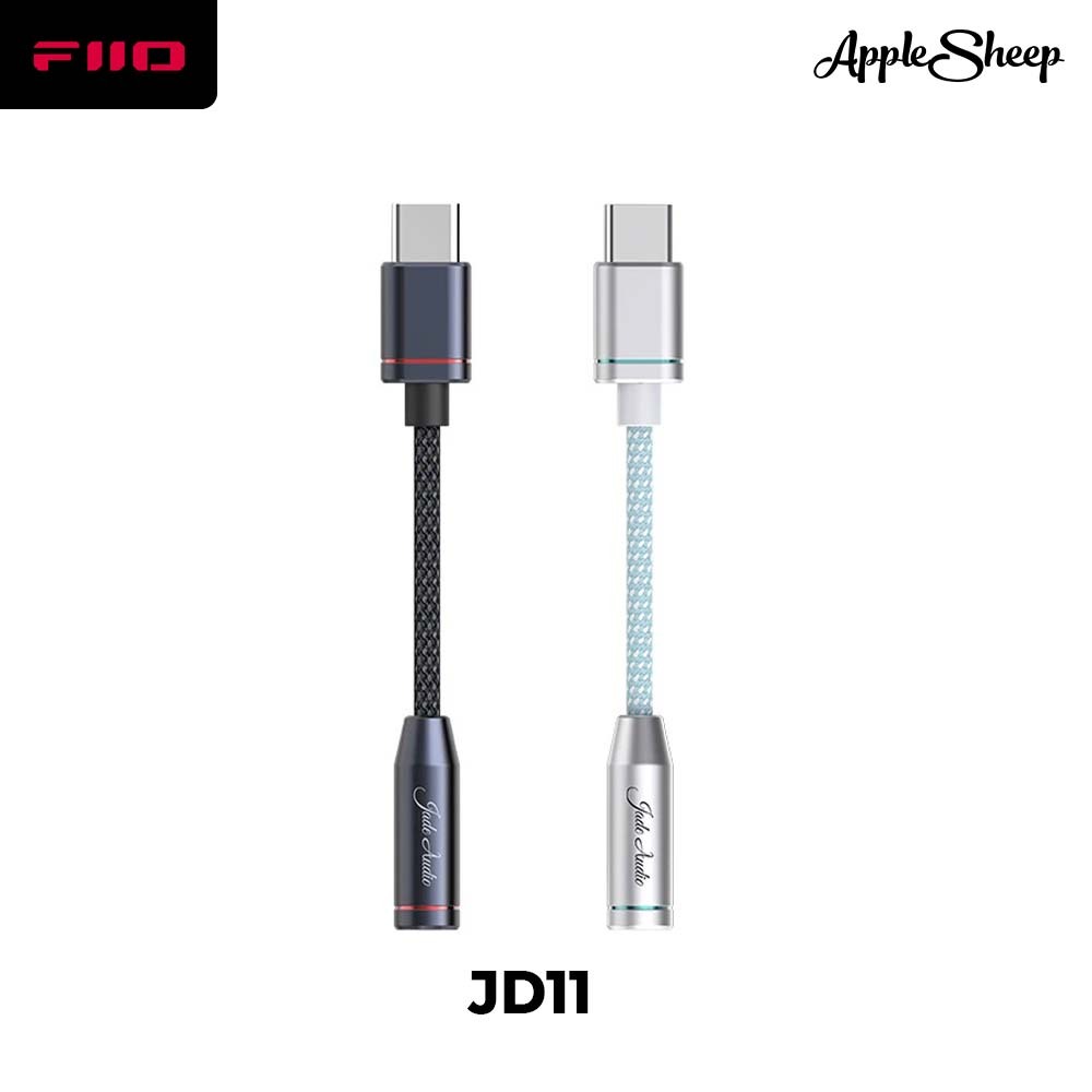 [Fiio JA11] อะแดปเตอร์หูฟัง Type-C DAC/AMP หางหนู รองรับ 32bit/384kHz ตัวถอดรหัสและขยายสัญญาณเสียง