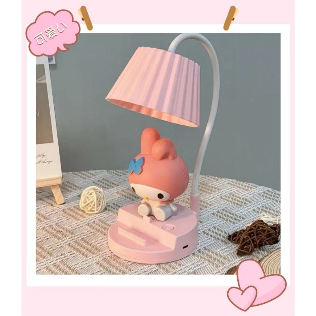 โคมไฟตั้งโต๊ะการ์ตูน 4in1 น่ารักพร้อม LED อเนกประสงค์แบบชาร์จไฟได้Y533 - รูปที่ 5