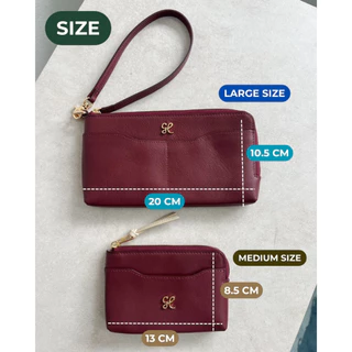 (medium size)CHNiiNiN - Daily zip around wallet กระเป๋าสตางค์หนังวัวแท้ทั้งใบ สีtwo tone หนังวัวแท้ทั้งด้านในและด้านนอก