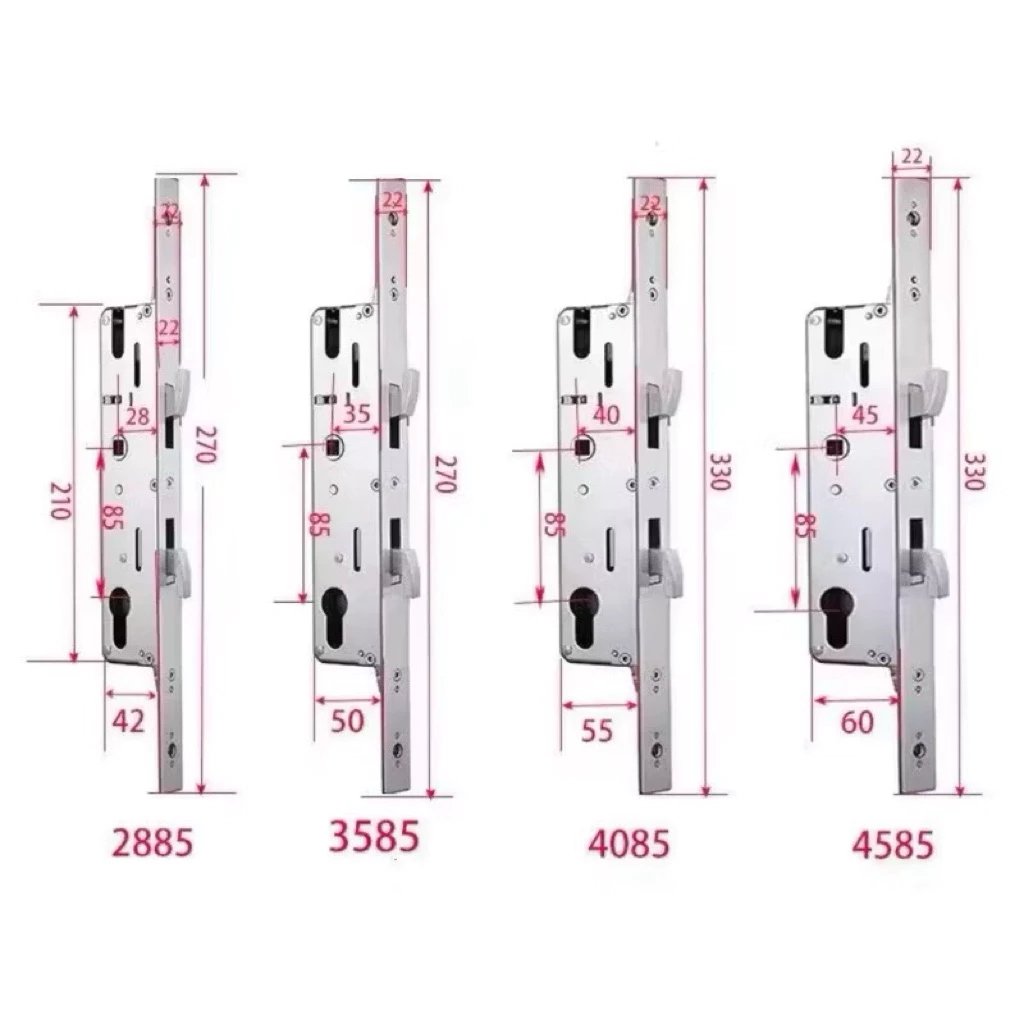 mortise 2885 3585 ตลับกุญแจระบบมอร์ทิสล็อครุ่น ตลับล็อค2885 ใช้กับDigital Door Lock เสื้อกุญแจ