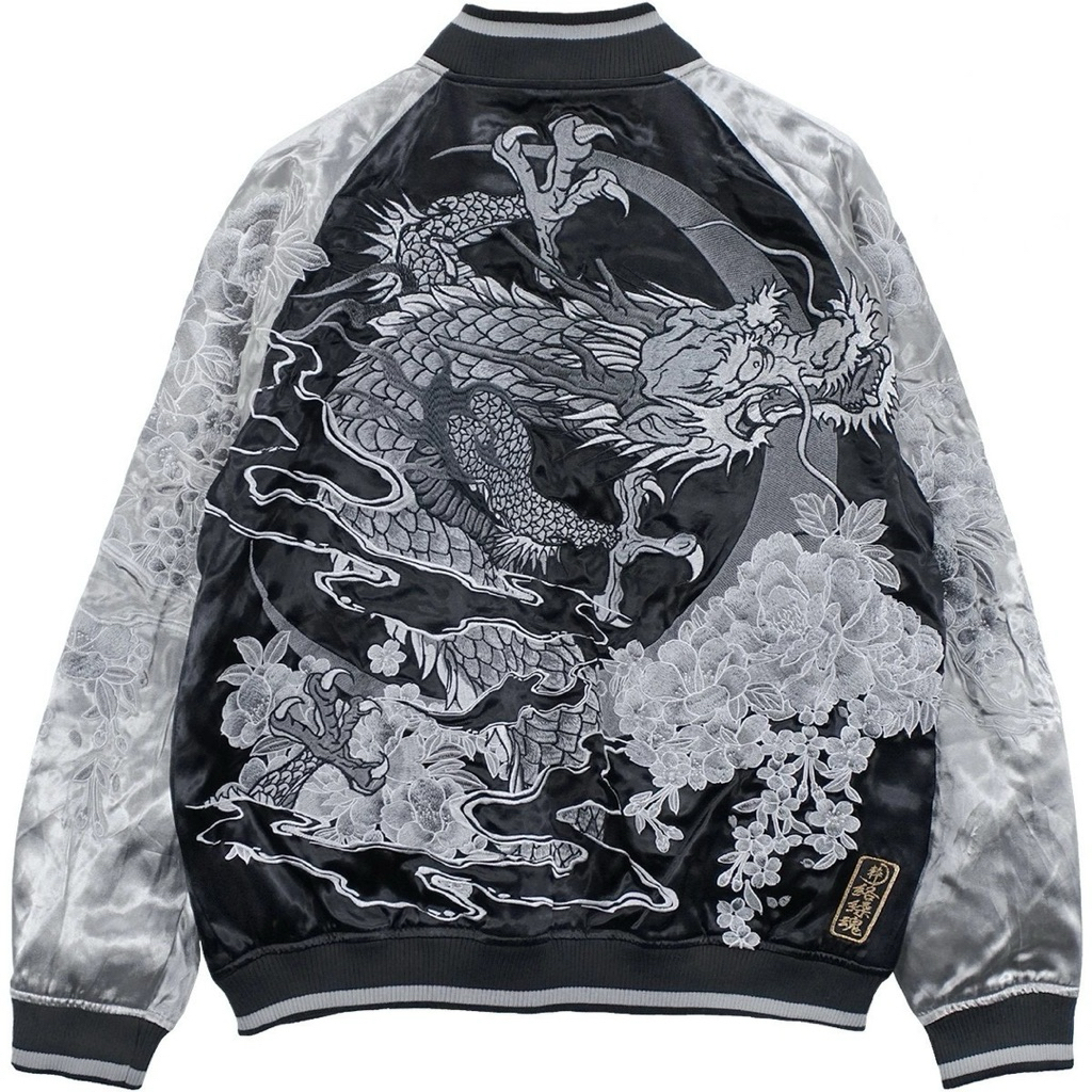sukajan jacket เสื้อปักลายมังกร เสื้อแจ็คเก็ตญี่ปุ่น ซูกะจัน สุกะจัน