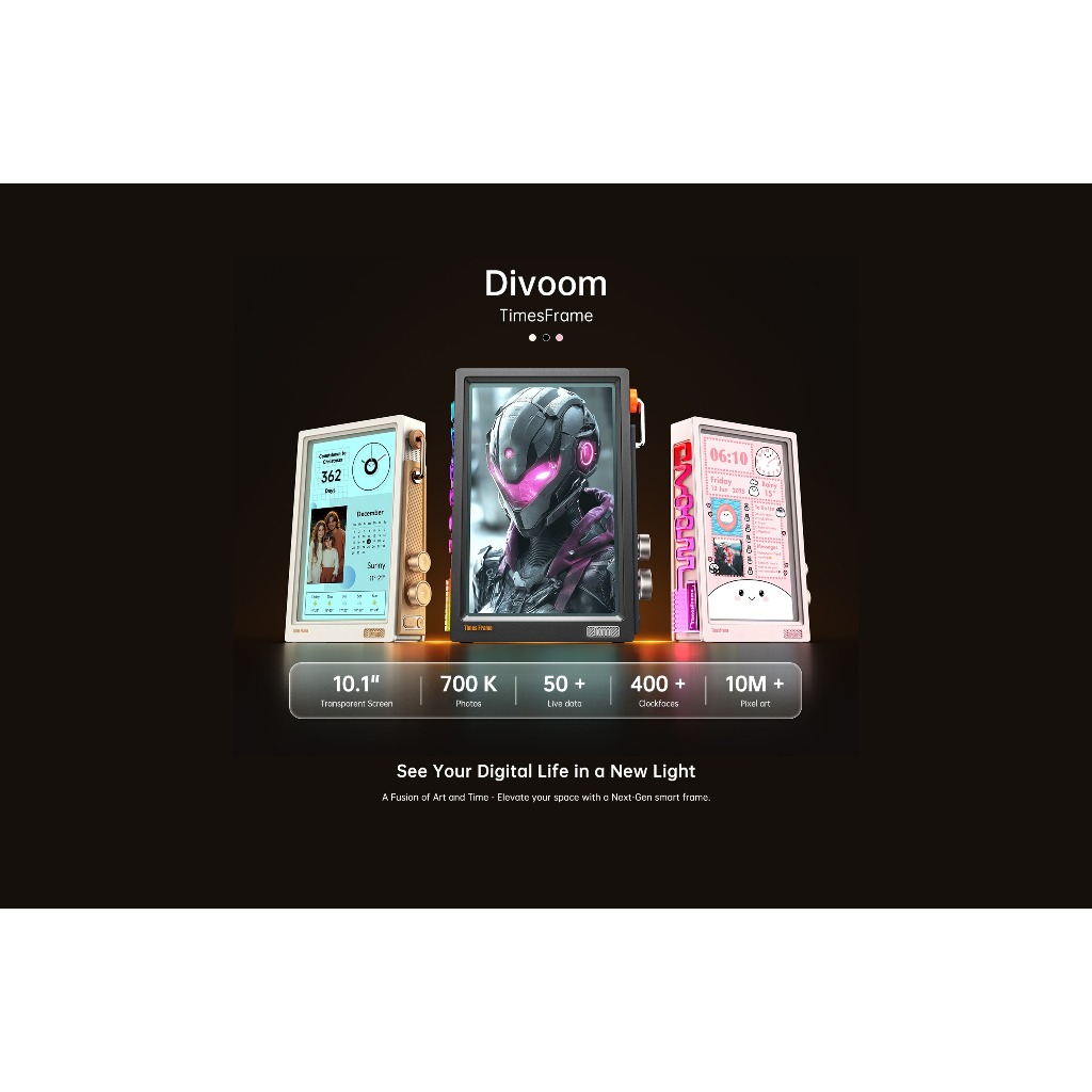 DIVOOM กรอบรูปดิจิตอล Times Frame ประกันศูนย์ไทย - รูปที่ 6