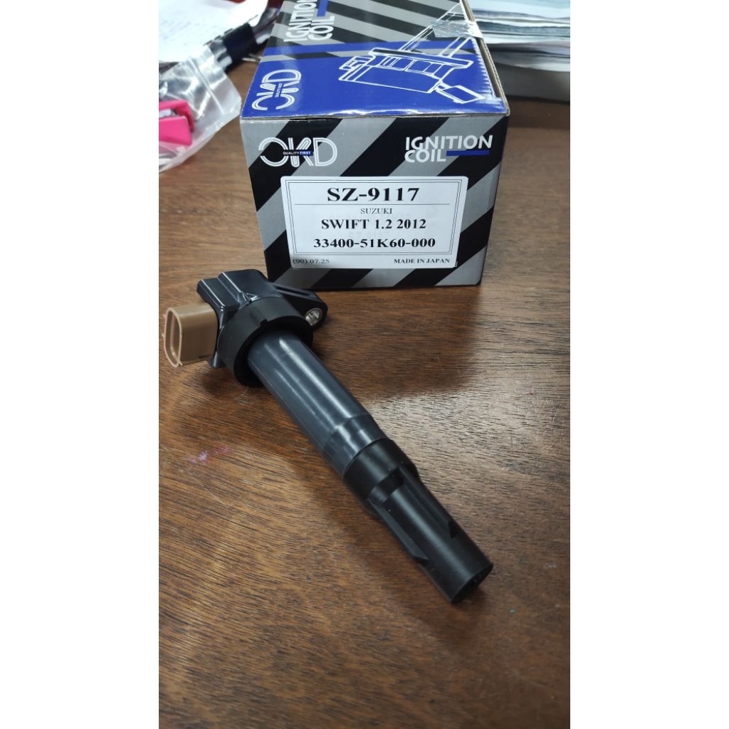 คอยล์จุดระเบิด สําหรับ Suzuki Swift 1.2 ยี่ห้อ OKD (ราคาต่อ 1 ตัว)