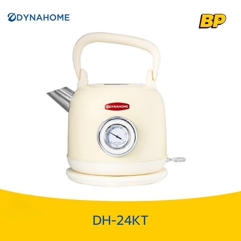 DYNAHOME DH-24KT กาต้มน้ำร้อนไฟฟ้าวินเทจ
