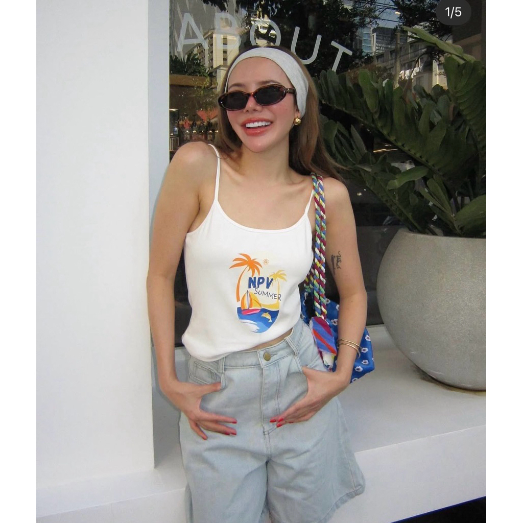 NPV SUMMER เสื้อสายเดี่ยว