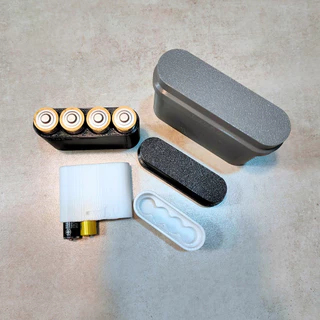 Battery Case AA/AAA/18650 กล่องเก็บถ่าน AA /AAA/18650 (ใส่ได้ 4 ก้อน) ขนาดเล็ก พกพาสะดวก [3D Print]