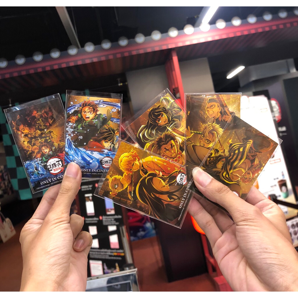 (ทักขอลด20%) *ของแท้100%* การ์ด Trading Card ดาบพิฆาตอสูร ปราสาทไร้ขอบเขต Demon Slayer: Infinity Cas