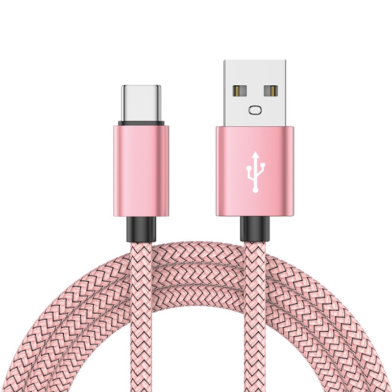 สายชาร์จโทรศัพท์มือถือแบบชาร์จเร็วType-C USB สำหรับมือถือรุ่นใหม่ๆ มีหลายสี พร้อมส่งจากไทย