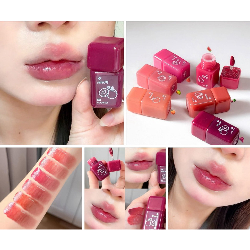 4U2 FRUITY TINT - ฟรุตตี้ทินท์ เนื้อเจลสบายปาก ทิ้งสีติดทนแบบถูไม่หลุด!