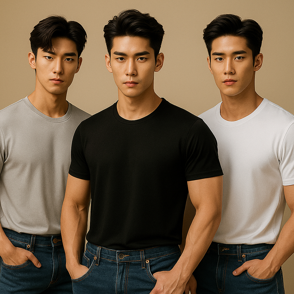 เสื้อยืดผู้ชาย เสื้อกีฬา ผ้าตาข่าย แขนสั้นหลวมๆ ระบายอากาศได้ดี ใส่สบายไม่ร้อน