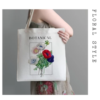 💥กระเป๋าผ้า ถุงผ้า เติมชื่อได้ Name Bags BOTANICAL POST