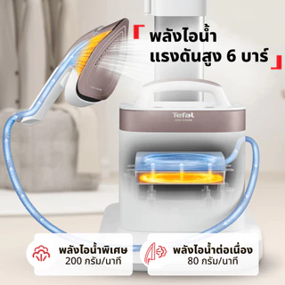 [สินค้าใหม่] Tefal เตารีดแรงดันไอน้ำอเนกประสงค์ All in one IXEO VISION รุ่น QT1811 รีดได้ทุกเนื้อผ้า เตารีดTefal