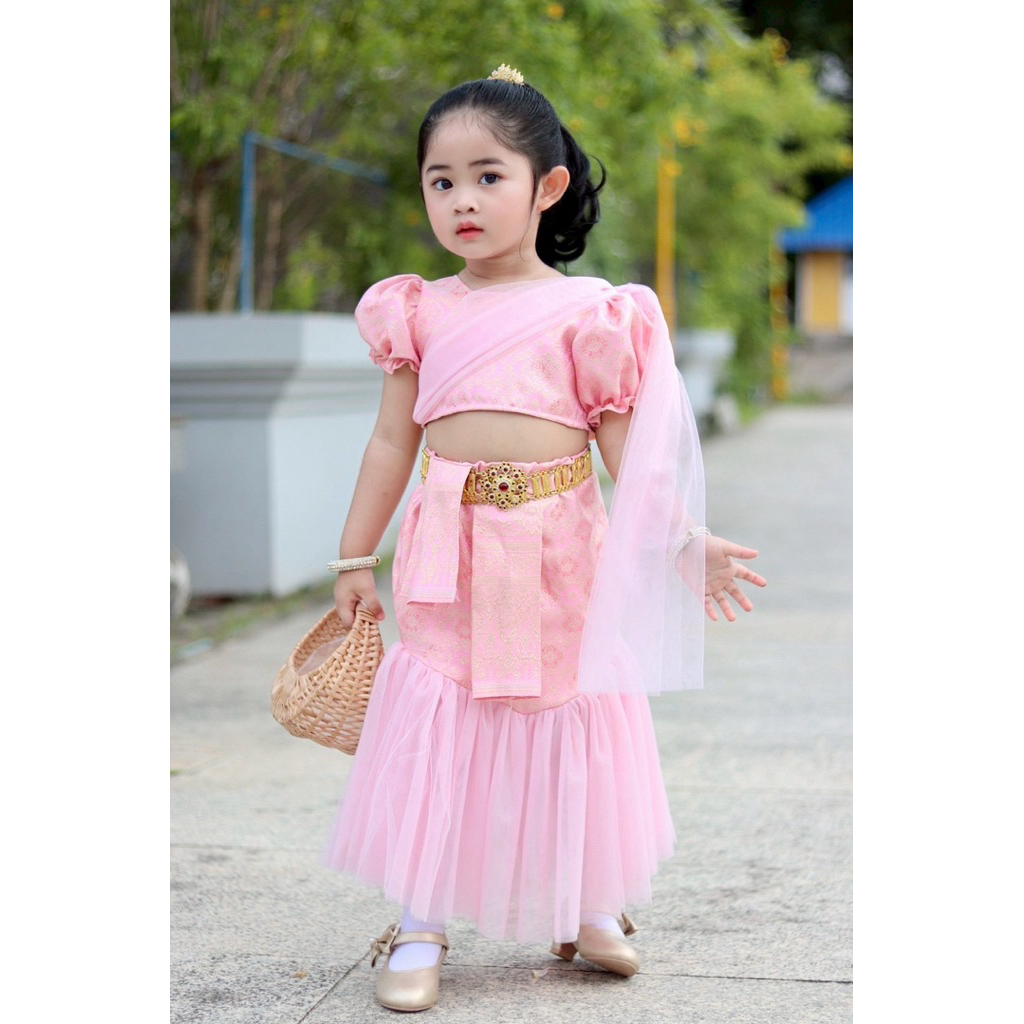 ‍ชุดไทยแอลเรีย ชุดไทยประยุกต์ใช้ ดีไซส์ทันสมัย‍น่ารักสุดๆ รูปที่ 4