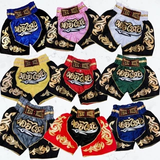 💥มีส่งด่วนจ้า💥กางเกงมวยไทย รุ่นลายไทยของเด็ก🥊THAI BOXING 🔥พร้อมส่งทุกออเดอร์🔥