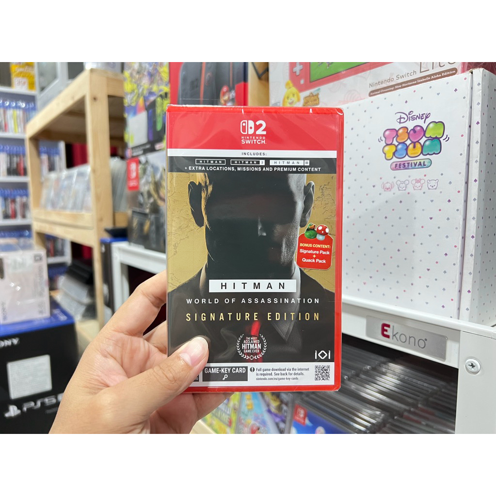 Hitman World of Assassination Signature Edition Nintendo Switch 2 มือ 1 สนุกมากๆ