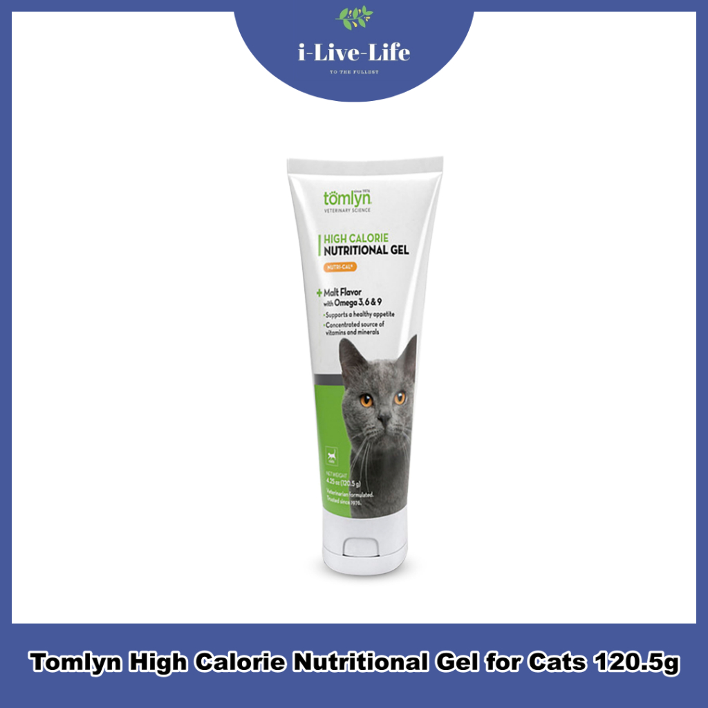 Tomlyn - High Calorie Nutritional Gel for Cats 120.5 g เจลอาหารแมว เพิ่มน้ำหนัก พลังงานสูง