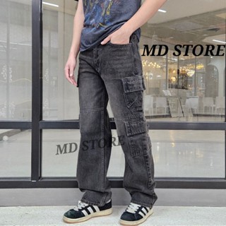 กางเกงยีนส์คาโก้กระบอกใหญ่8กระเป๋าCP8*รุ่นฮิต*