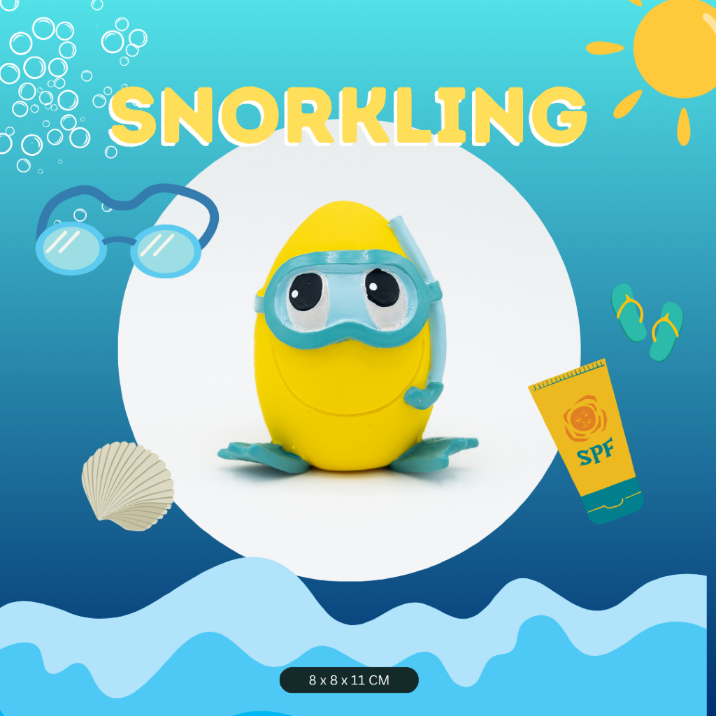 Lanco Snorkly Rubber Toy ลูกบอลยางสำหรับสุนัข
