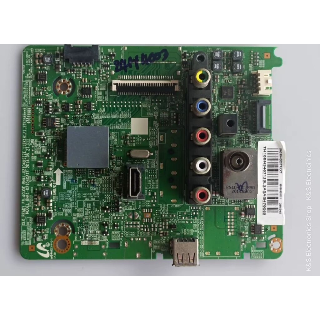 Mainboard Samsung UA24H4003AR , UA24H4003TR พาร์ท BN94-07133L , BN41-02104Bอะไหล่แท้/ของถอดมือสอง รั