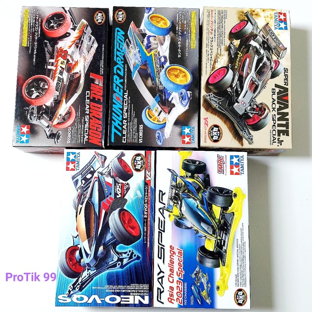 รถกล่อง Tamiya แท้ 💯% VS. VZ. โครง (VS Chassis) (VZ Chassis)
