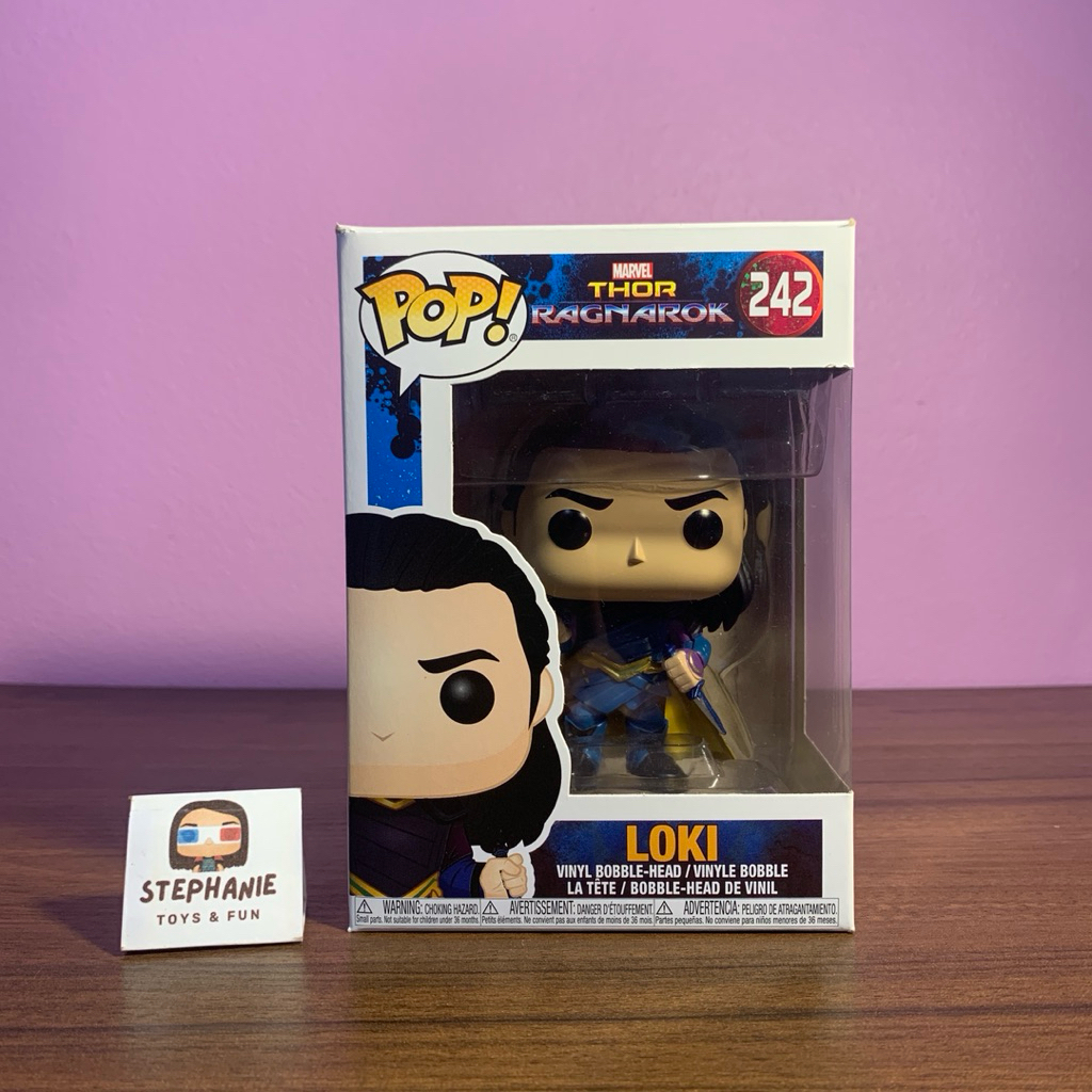 [Box 90%] Funko POP! Marvel Thor Rangnarok - Loki (Sakaaran) (242) โลกิ