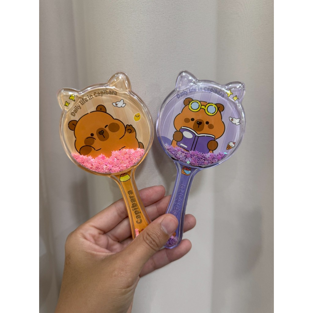 พร้อมส่ง หวีคาปิบาร่า แก้ผมพันกัน น่ารักมากต่อใจ Capybara หวีนวดหัวไม่เจ็บหัว พกพาได้มีหลายแบบ