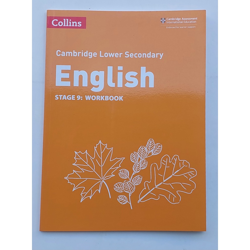 หนังสือ แบบฝึกหัด9 มัธยมต้น ภาษาอังกฤษ9 Cambridge Lower Secondary English Stage9 WORKBOOK 98Page