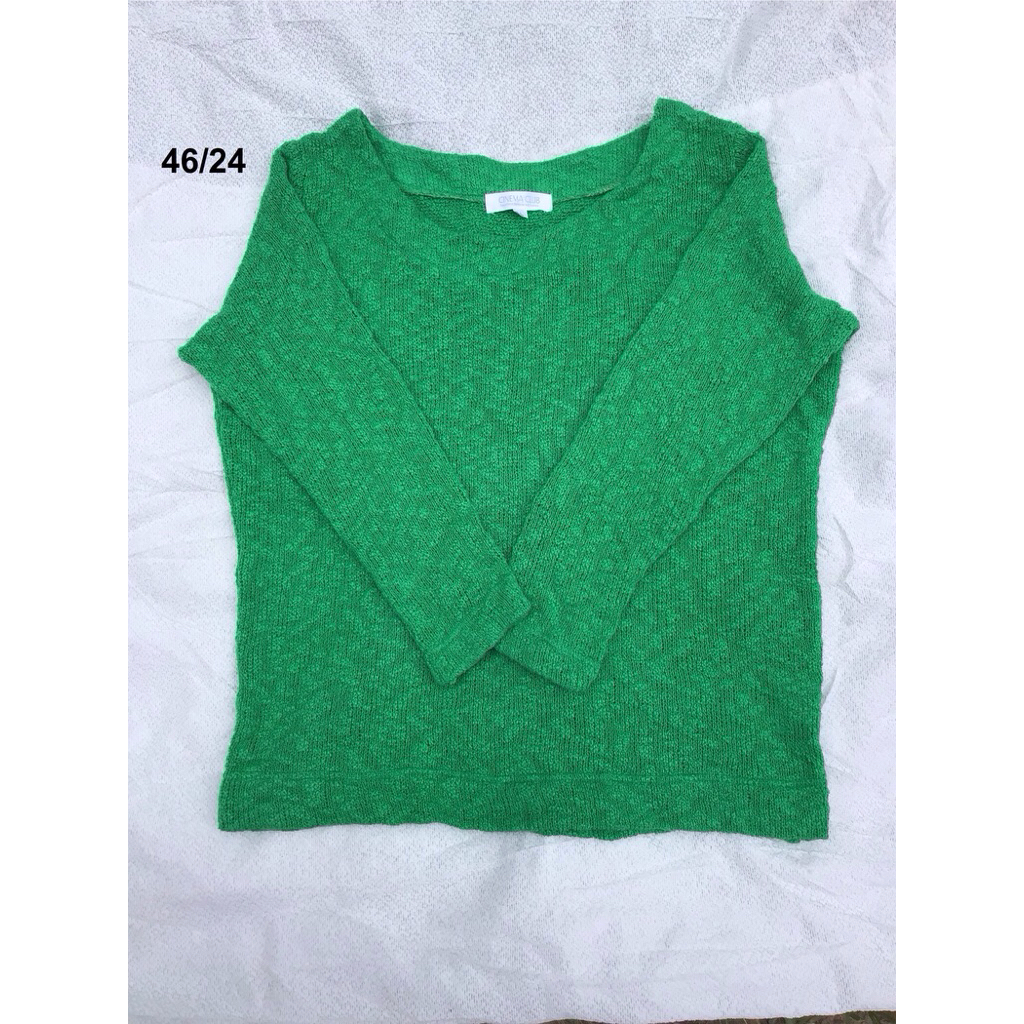 เสื้อไหมพรมมือสองงานแบรนด์Cinema club💚(31/8/68)