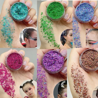 Glitter Makeup เจลกากเพชร แต่งหน้า แต่งผม กลิตเตอร์กากเพชรแต่งหน้า อายแชโดว์