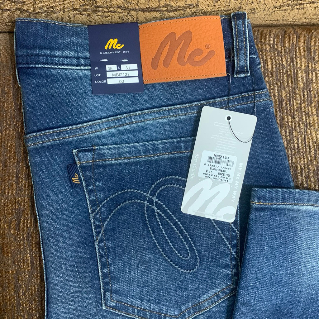 MC Jeans กางเกงยีนส์ ชาย Size W35 L31